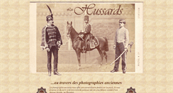 Desktop Screenshot of hussards-photos.com